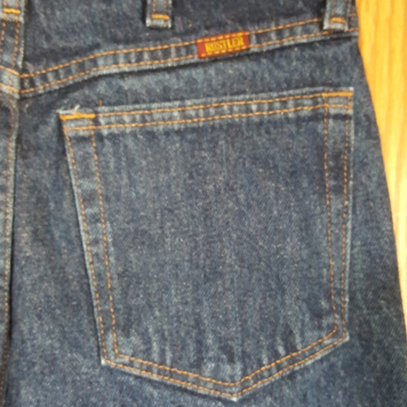 Men's RUSTLER Jeans Size 29x30 - Picture 3 of 5